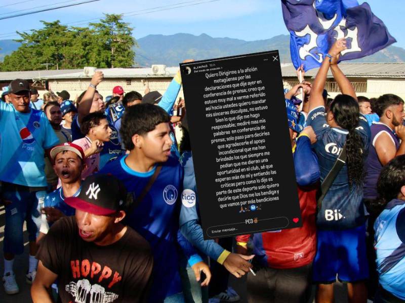 Se equivocó con unas declaraciones que no pasaron por alto en la afición de Motagua. Tuvo que pedir disculpas y así quiso acabar con la polémica.