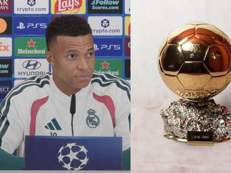 Kylian Mbappé respondió sobre el Balón de Oro.