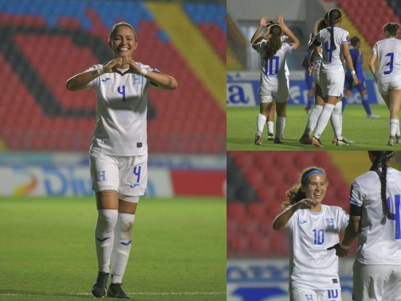 Allyson Reed al minuto 8, Alexandra Merriam al 60’, Bárbara Murillo al 69’ y Jazlyn Sánchez al 85, fueron las goleadoras. Foto: José Aníbal Vasquez.