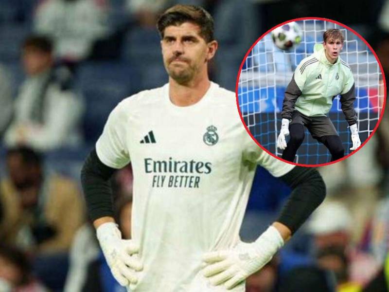 Thibaut Courtois es baja oficial para el Clásico frente al FC Barcelona y José Mourinho ha llamado a un canterano que mide 2.2 metros.