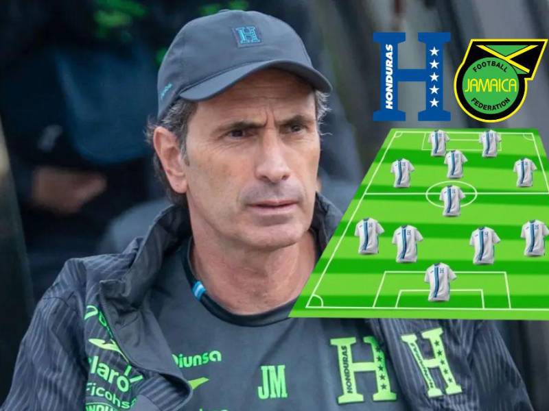Honduras se juega todo ante Jamaica en la Nations League. La Bicolor debe ganar y esperar que Guatemala no lo haga ante Surinam para estrar en la siguiente ronda. Aquí te dejamos el 11 que podría sacar José Francisco Molina.