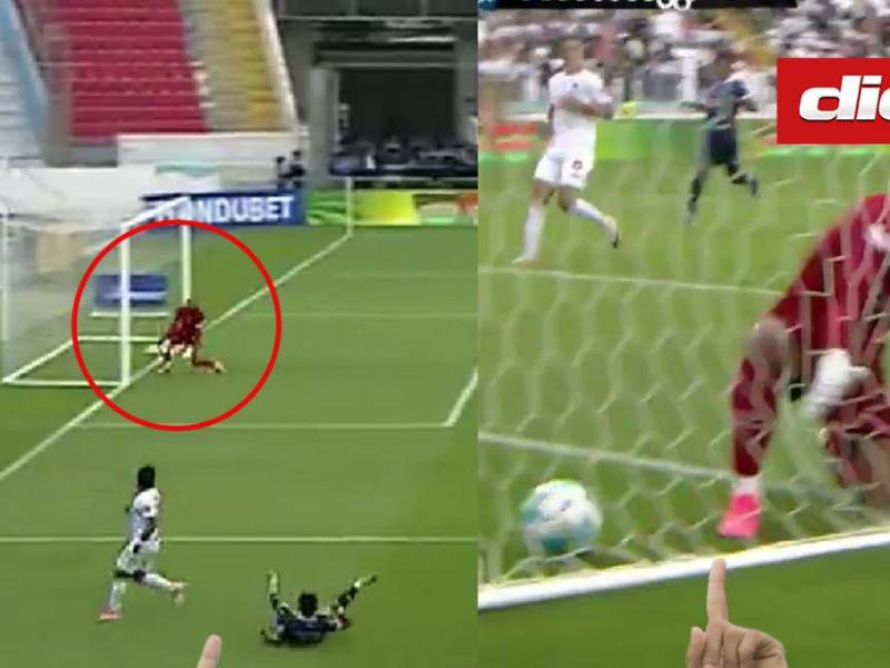 Imperdonable: el terrible error de Edrick Menjívar en el Clásico Olimpia vs Motagua