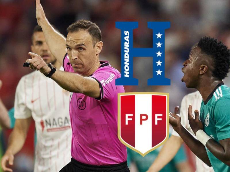 Guillermo Cuadra Fernández es el árbitro elegido para el Honduras vs Perú.