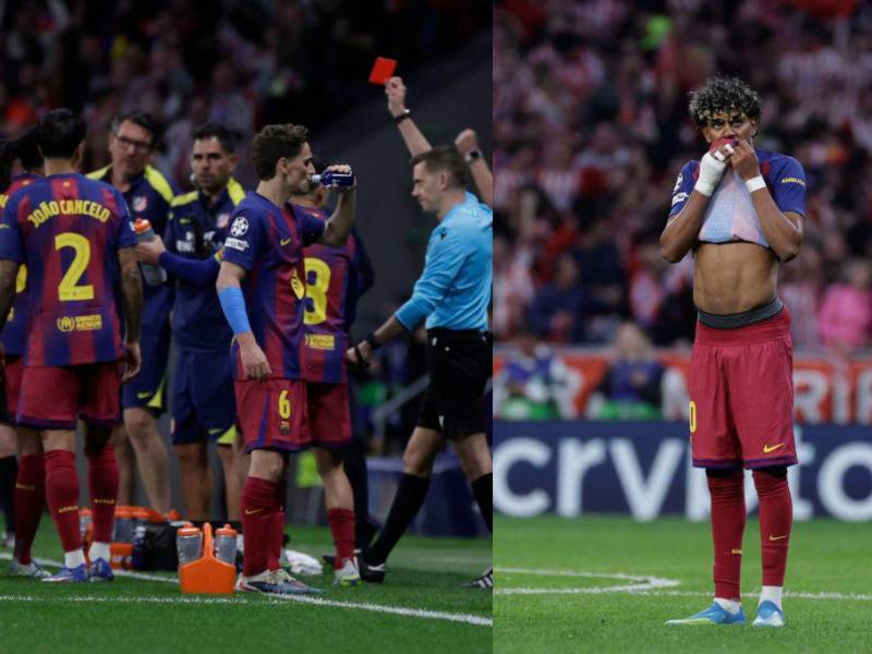 Lamine Yamal no cumplió: Barcelona queda fuera contra el Atlético y la Champions League no es para ellos