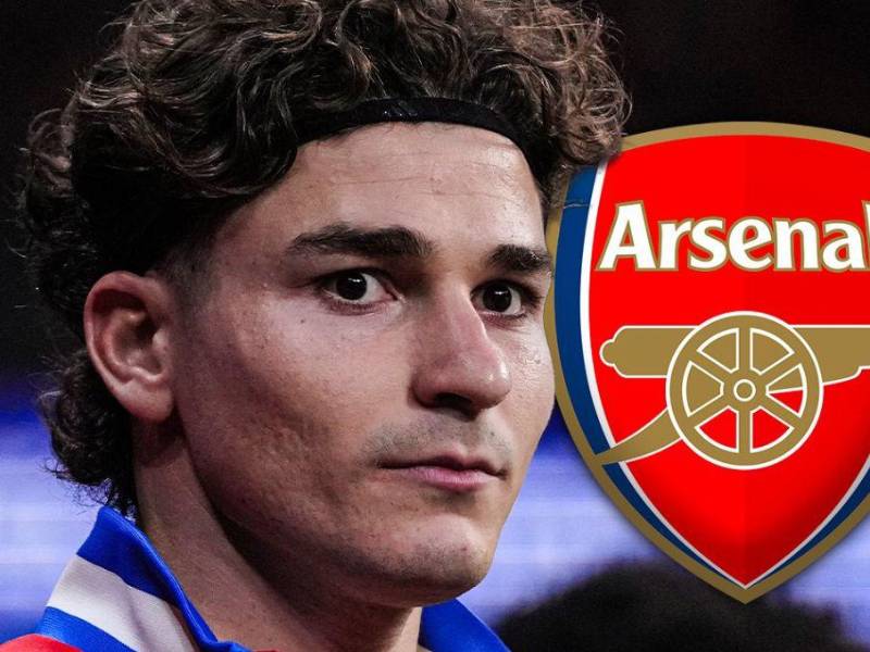 Arsenal ya sabe la postura del Atlético de Madrid con Julián Álvarez.