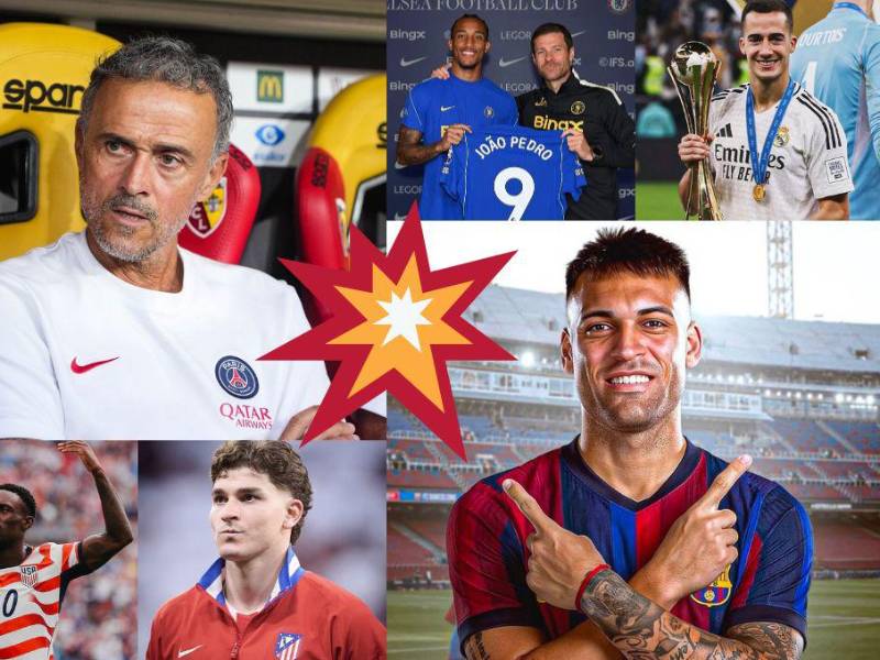 Se agitó el mercado de fichajes y aquí te traemos lo más relevante. Real Madrid, PSG y Barcelona han sido protagonistas. Vean al que Luis Enrique echó.