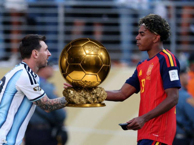Lionel Messi y Lamine Yamal son candidatos al Balón de Oro, pero no el favorito máximo.