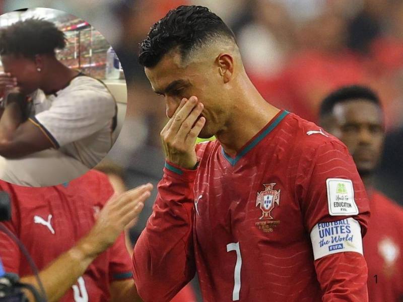 El desgarrador llanto de Speed por Cristiano tras eliminación de Portugal