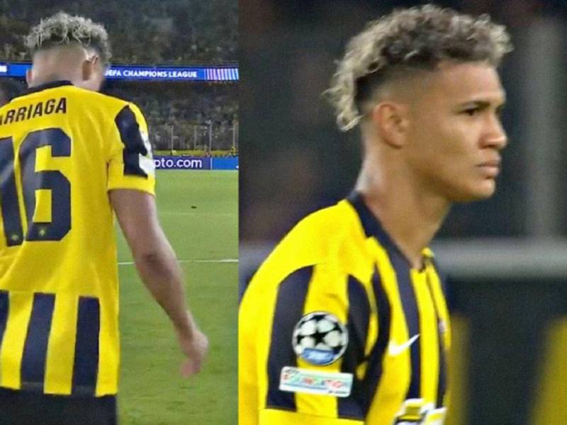 Kervin Arriaga hizo su debut en la fase de liga de la Champions League.