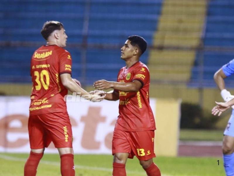Real España conquistó un triunfo en partido amistoso disputado en el estadio Olímpico. FOTOS: Neptalí Romero