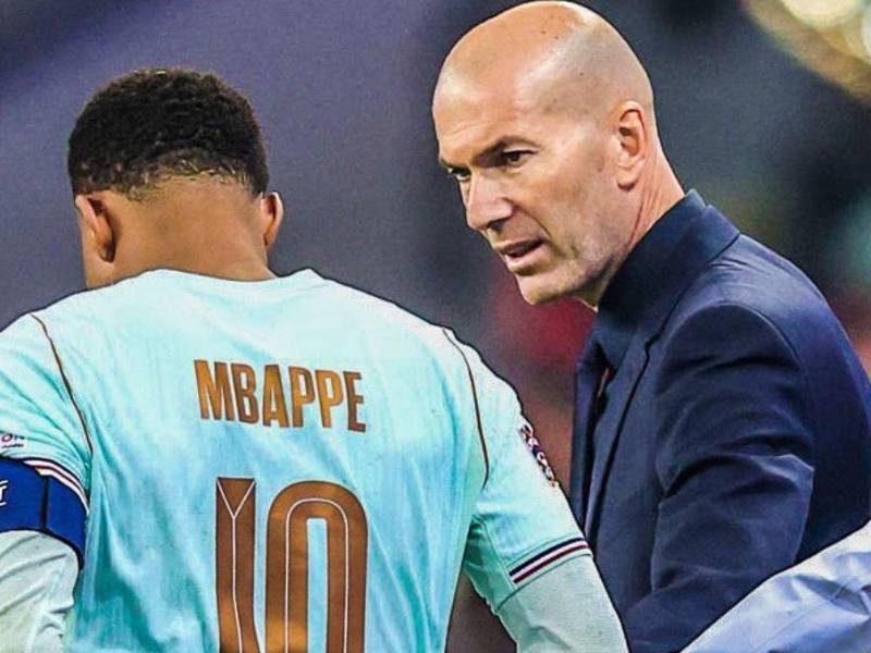 Zidane lo cambió puesto y Mbappé enciende las alarmas: así le fue al DT en Francia