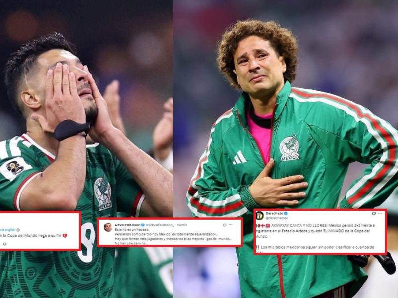 Inglaterra echó a México de la Copa del Mundo y la prensa no tardó en dejar sus reaciones tras el fracaso de local de los aztecas.