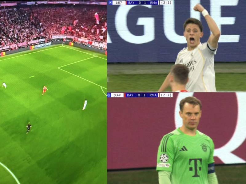 ¡Tremendo error de Manuel Neuer! El golazo de Arda Guler que Real Madrid y Bayern Múnich no pueden creer