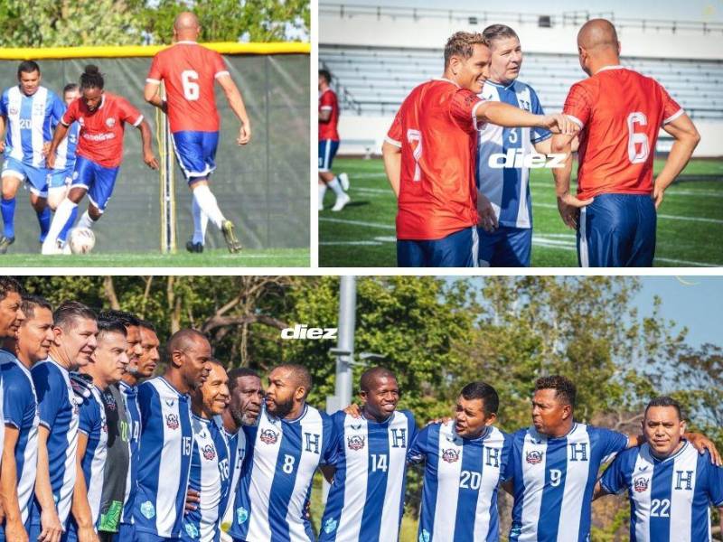 Las grandes leyendas de Selección de Honduras y Selección de Costa Rica protagonizaron un vibrante clásico.