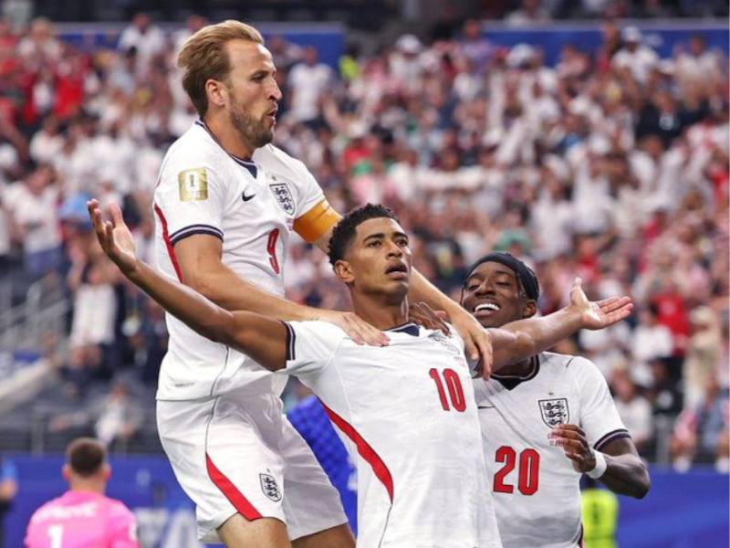 Inglaterra triunfa ante Croacia en el Mundial con goles de Kane, Bellingham y Rashford