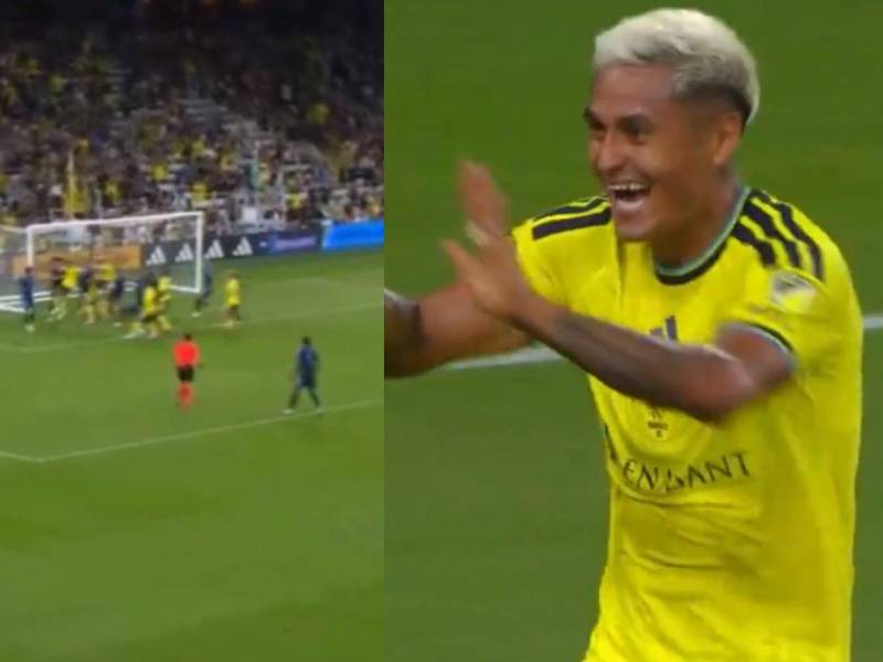 Entró esquivando a todos: así fue el tercer gol de Andy Najar con el Nashville