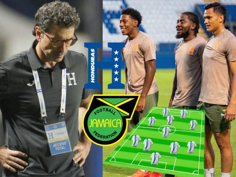 La Selección de Honduras llega obligada a sumar los tres puntos ante Jamaica y este es el 11 que presentaría José Francisco Molina en Kingston.