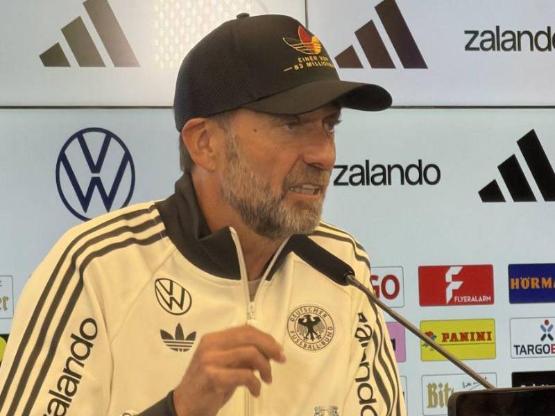 Klopp dio a concer su primera lista de convocados con la selección de Alemania.