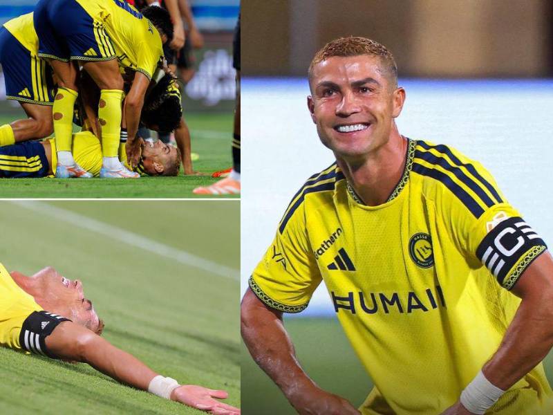 Recepción, giro y definición: así fue el gol 977 de Cristiano Ronaldo
