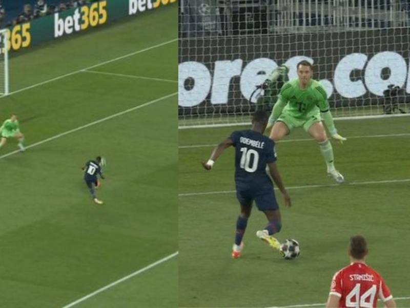 Dembélé se comió la más fácil: el tremendo fallo del mejor jugador del mundo en el PSG-Bayern por Champions League