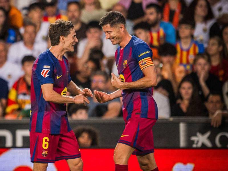 Lewandowski se despidió con gol, pero Barcelona cayó en la última fecha de La Liga