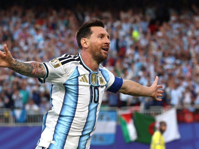 Messi llegó a 14 goles en la Copa del Mundo.