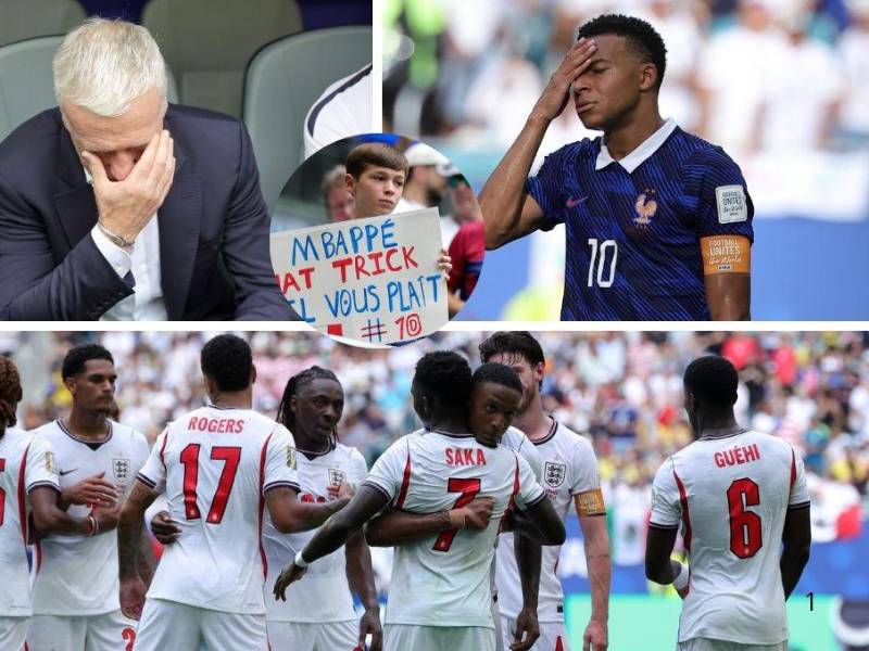 La selección de Francia sufrió una paliza en el duelo por el tercer lugar de la Copa del Mundo y el enfado de Mbappé no se pudo ocultar. FOTOS: EFE