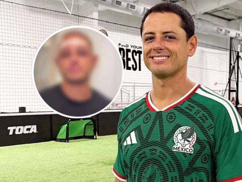Chicharito Hernández cambió su rostro.