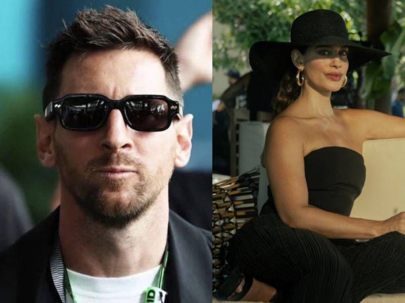 Lionel Messi estuvo en la Fórmula 1 y sorprendió con su reacción a una actriz colombiana.