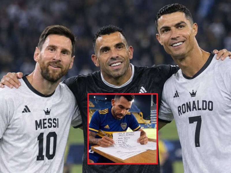 Cristiano Ronaldo todavía no ha confirmado, pero Tévez lo quiere tener.
