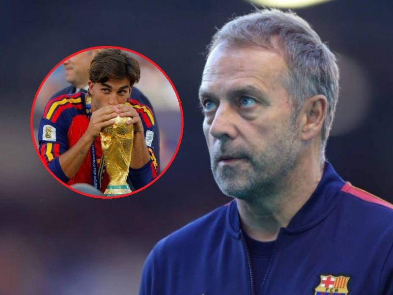 Hansi Flick se o ha dicho a Ferran Torres que es pretendido por el PSG.