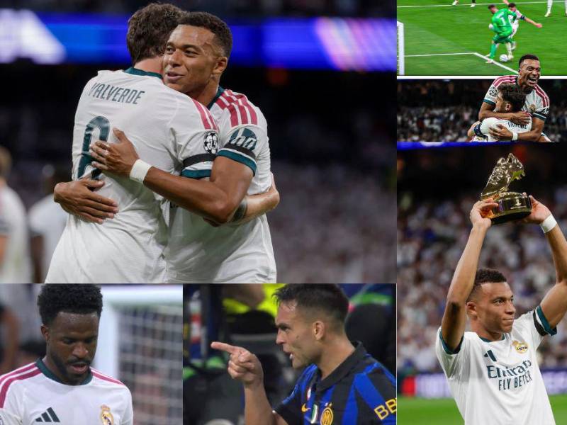 Real Madrid sufrió para vencer al Inter de Milán en la primera fecha de la fase de liga de la Champions League. El castigo por Vinicius y el récord que rompió Kylian Mbappé.