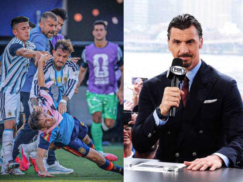 Zlatan Ibrahimovic se lanzó contra Argentina tras la final del Mundial que perdió ante España.