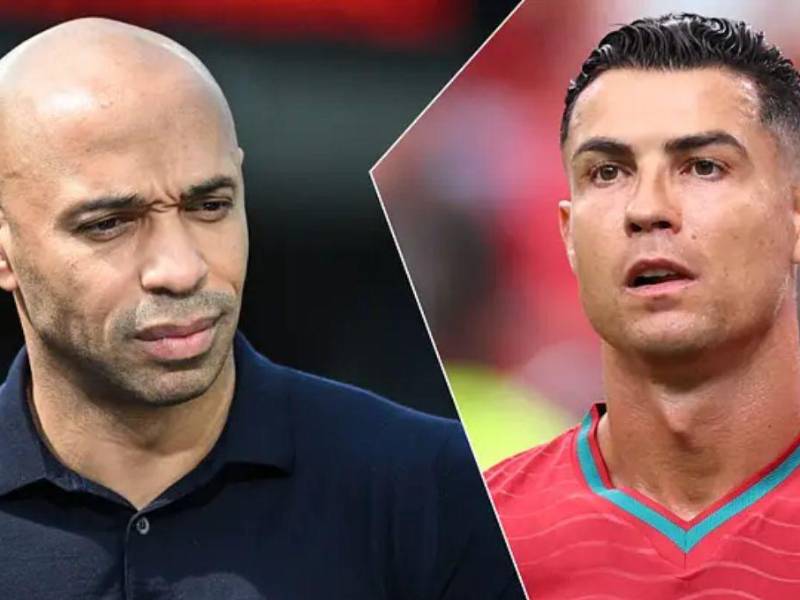 Henry no tuvo piedad con Cristiano Ronaldo tras el debut en el Mundial.