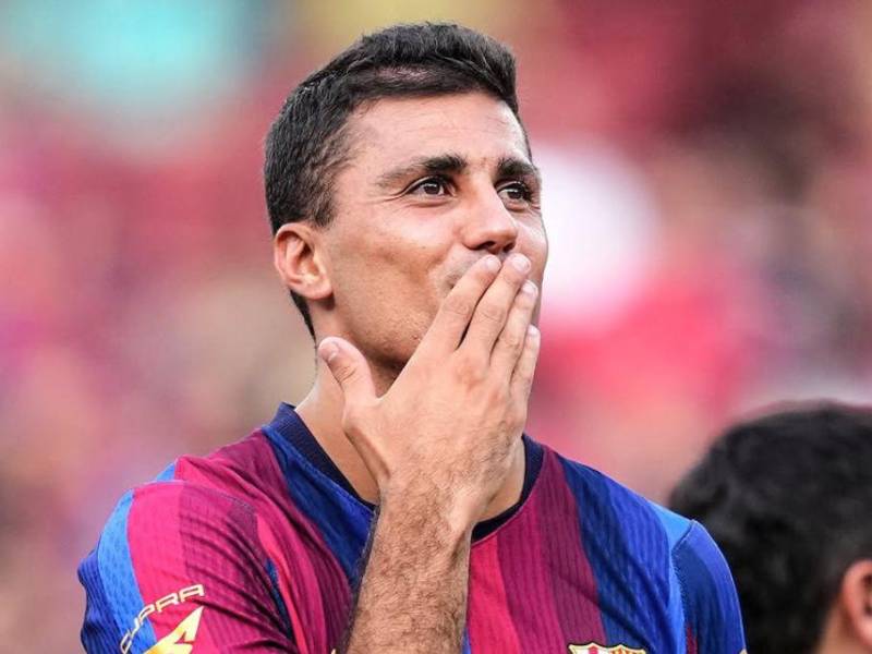 Rodri ya puede debutar con el FC Barcelona.