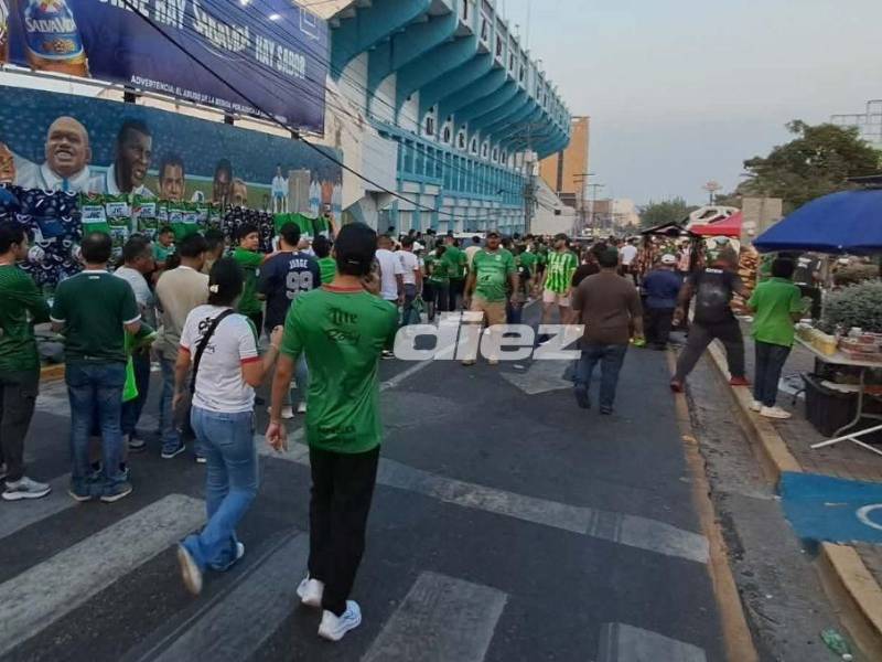 Marathón vs Motagua EN VIVO: Ambos equipos ya están en el estadio Morazán