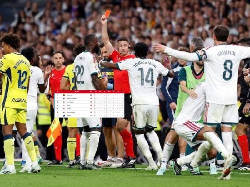 Real Madrid ya no es tercero de la Liga de España.