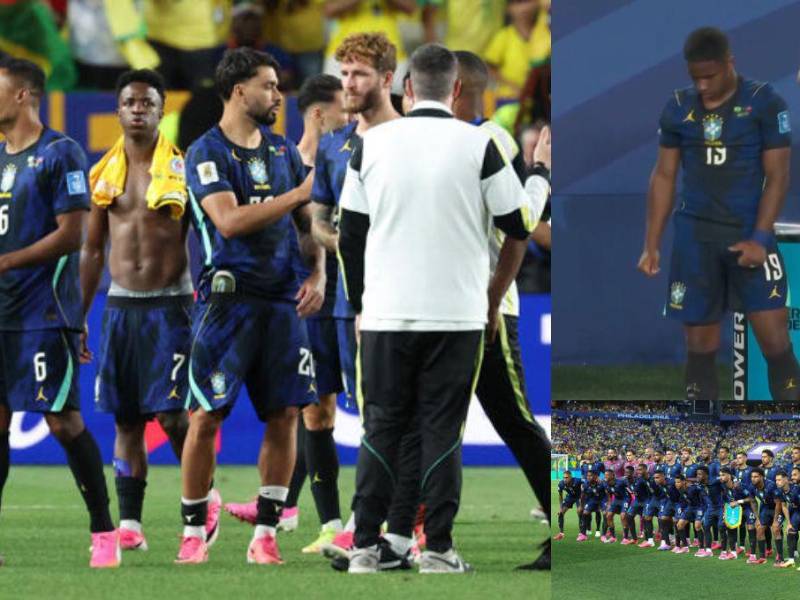 Brasil ganó a Haití y estas son algunas de las imágenes que dejó la victoria. Endrick por fin debutó y la afición tuvo este gesto con él. Vean el haitiano que se llevó la camisa de Vini.