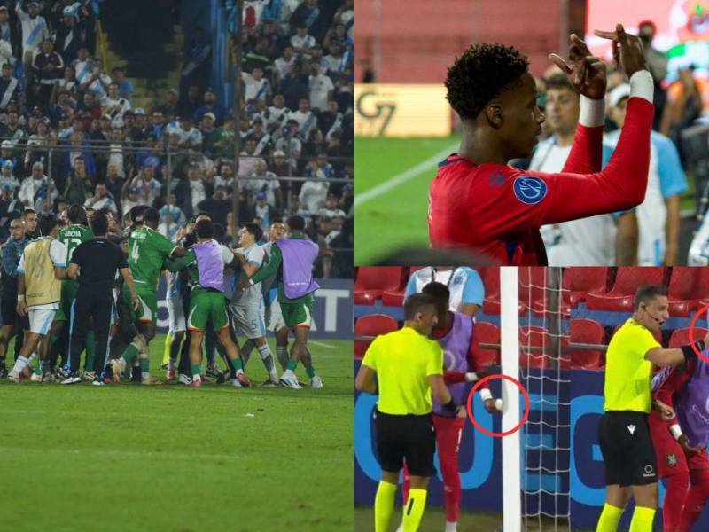 El duelo entre Guatemala y Surinam culminó en caos, agresiones y empujones sobre la hierba del Estadio Manuel Felipe Carrera, en El Trébol, haciendo necesaria la entrada de las fuerzas de seguridad.