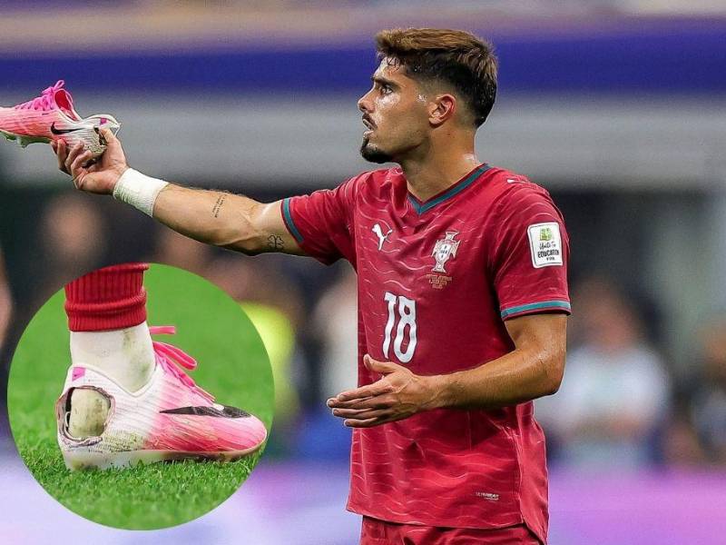 El secreto detrás de los tacos rotos que usa Pedro Neto con la selección de Portugal