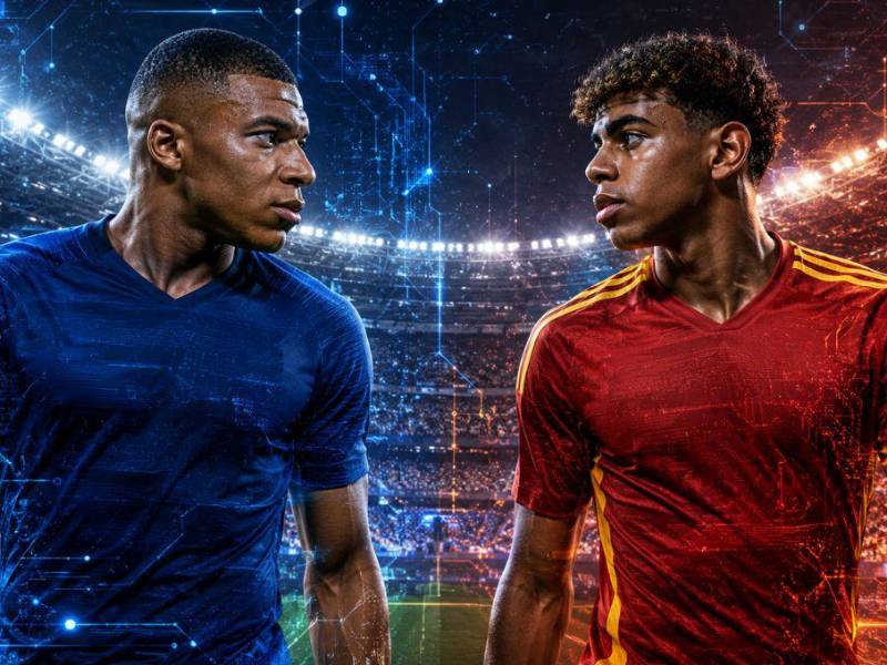 Francia y España se miden en las semifinales de la Copa del Mundo.