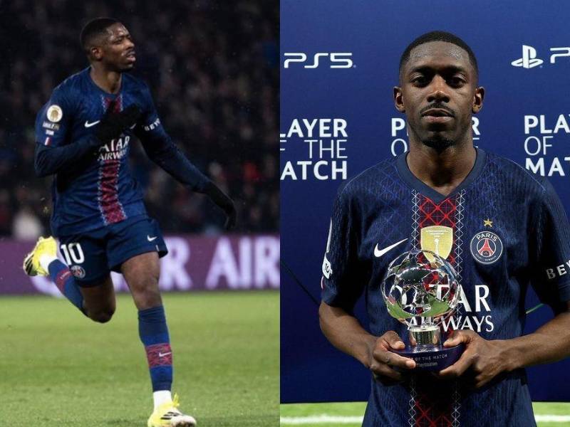 Dembélé, MVP del PSG-Bayern tras su doblete: Ha sido increíble
