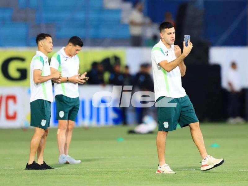 Farioli anotó golazo y rescató el empate para Marathón en la final de ida ante Motagua