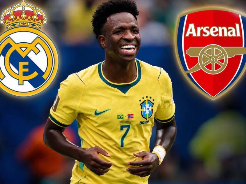 Arsenal ya decidió sobre Vinicius Junior.