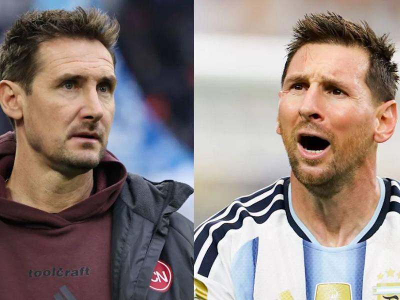 Klose tuvo una llamadad con Lionel Messi en pleno Mundia.