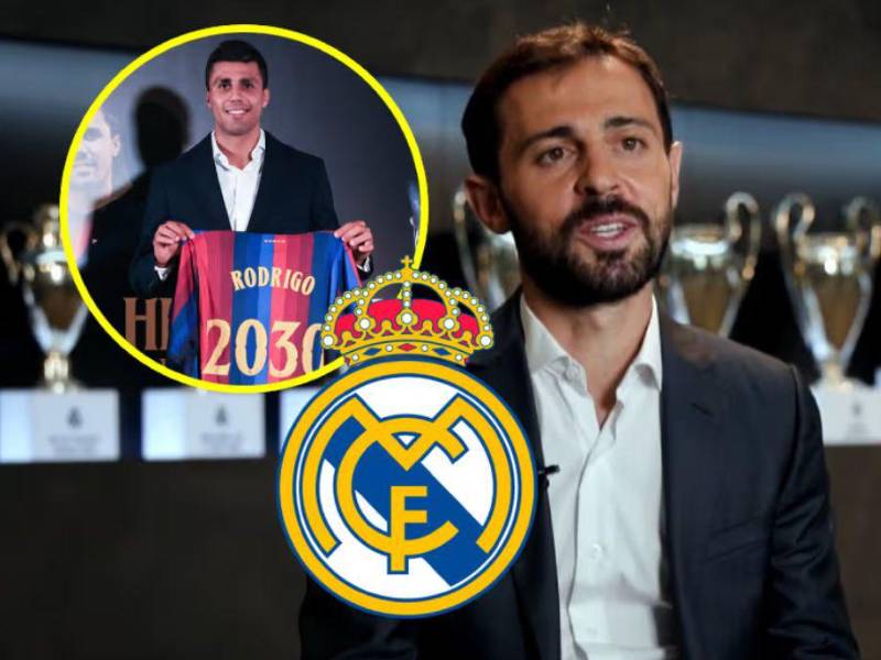 Bernardo Silva no se guardó nada en su presentación oficial con el Real Madrid.