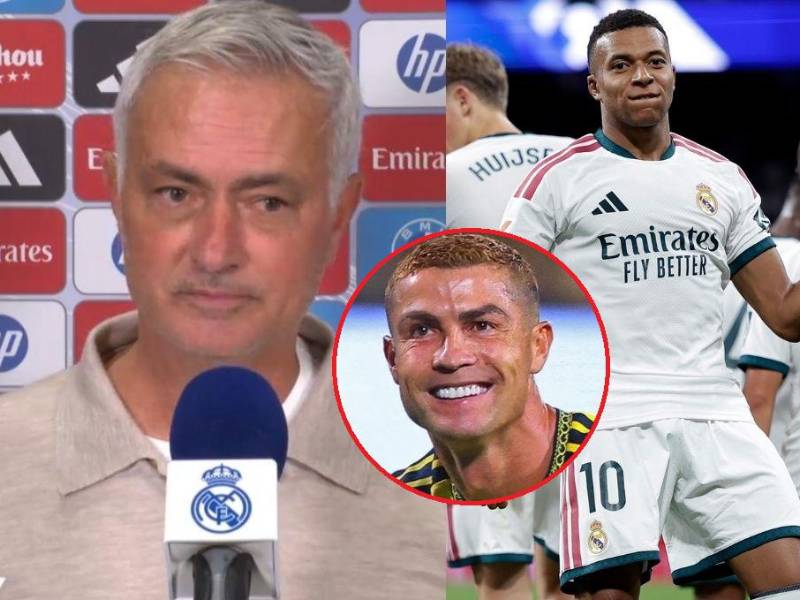 José Mourinho fue consultado por Cristiano Ronaldo.