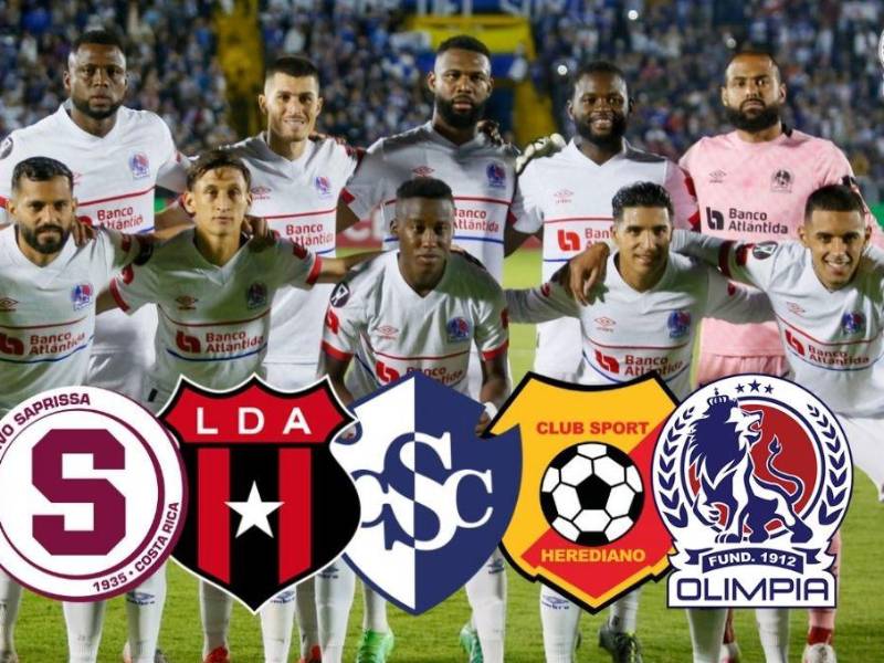Equipos ticos dominan ranking de clubes de Centroamérica y así bajaron a Olimpia