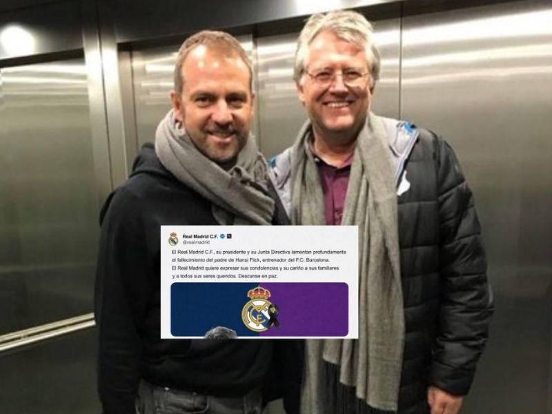 Real Madrid se olvida de la rivalidad y se pronuncia tras la muerte del padre de Flick
