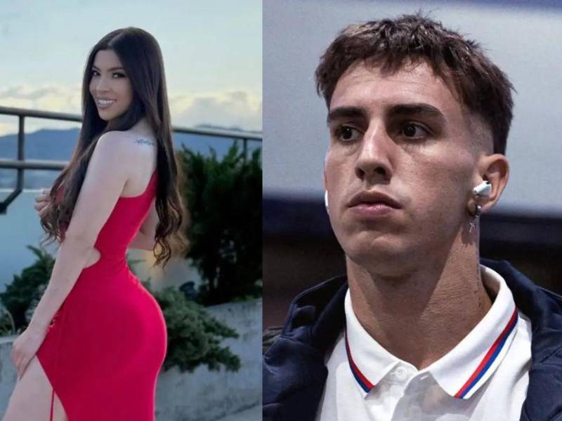 El futbolista Rodrigo Auzmendi y la reconocida presentadora hondureña Laura Meza volvieron a acaparar la atención en las redes sociales luego de que el delantero tuviera un llamativo gesto con su expareja